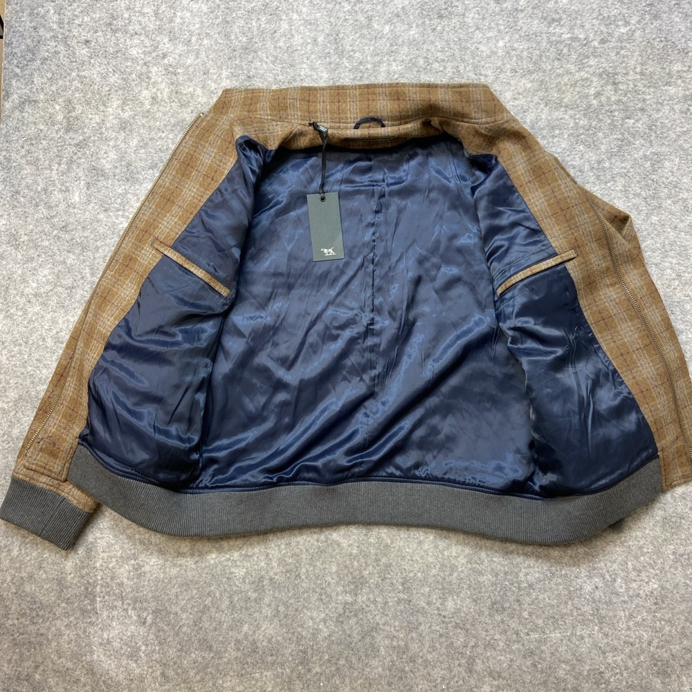 Rodd and Gunn Hampstead Wool Sport‎ Jacket Mens 3XL Nutmeg Plaid - Picture 6 of 9